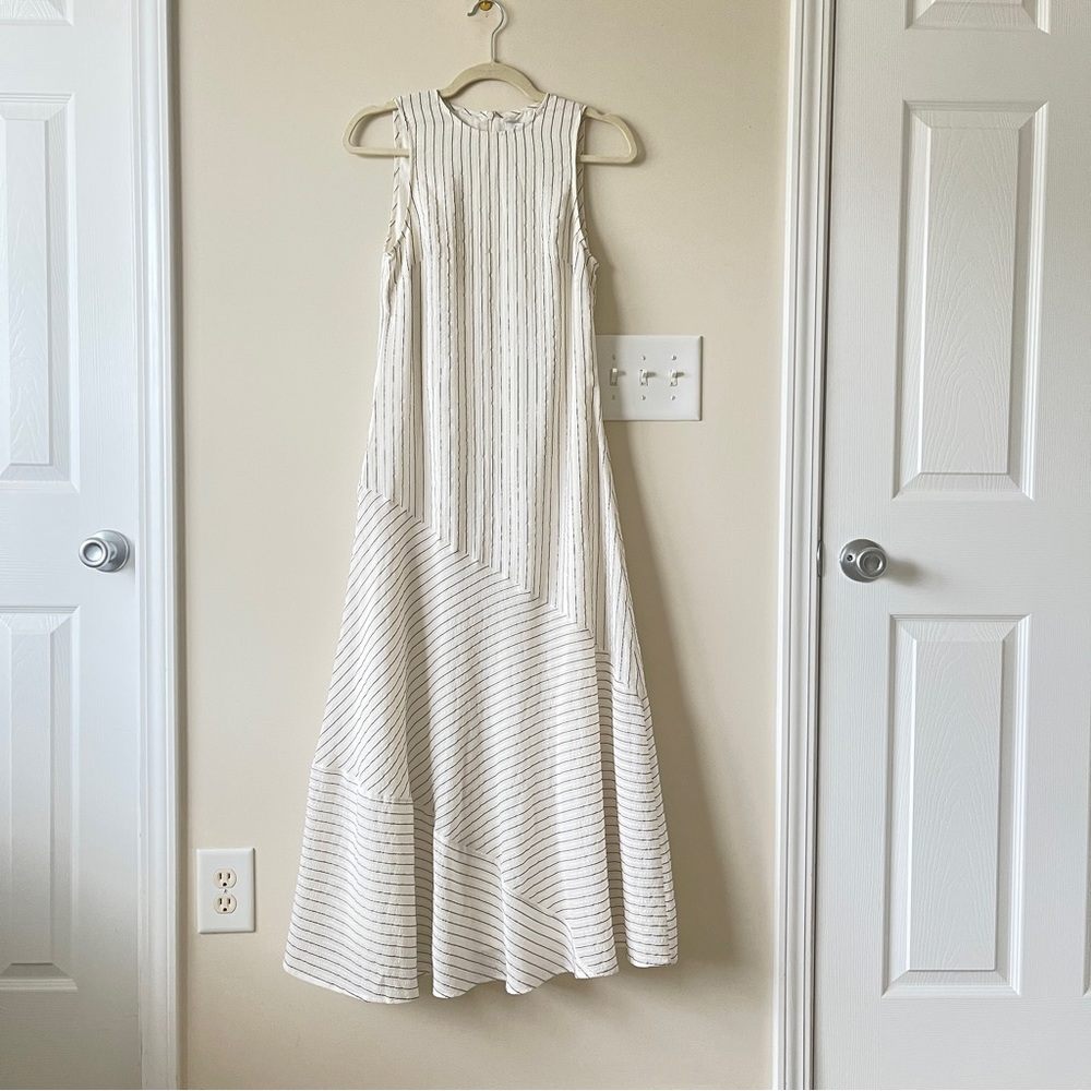 Ganni Striped Maxi Dress size 34 XS